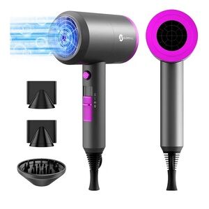 Slopehill Professional Ionic Hair Dryer; powerful 1800w Fast Drying.